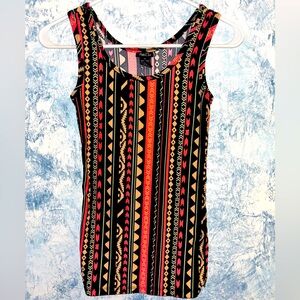 2 for $10 or 3 for $12 Rue21 Multicolor Geometric Pattern Top